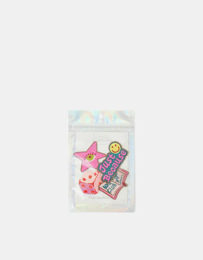 JUST BECAUSE 4 PATCHES