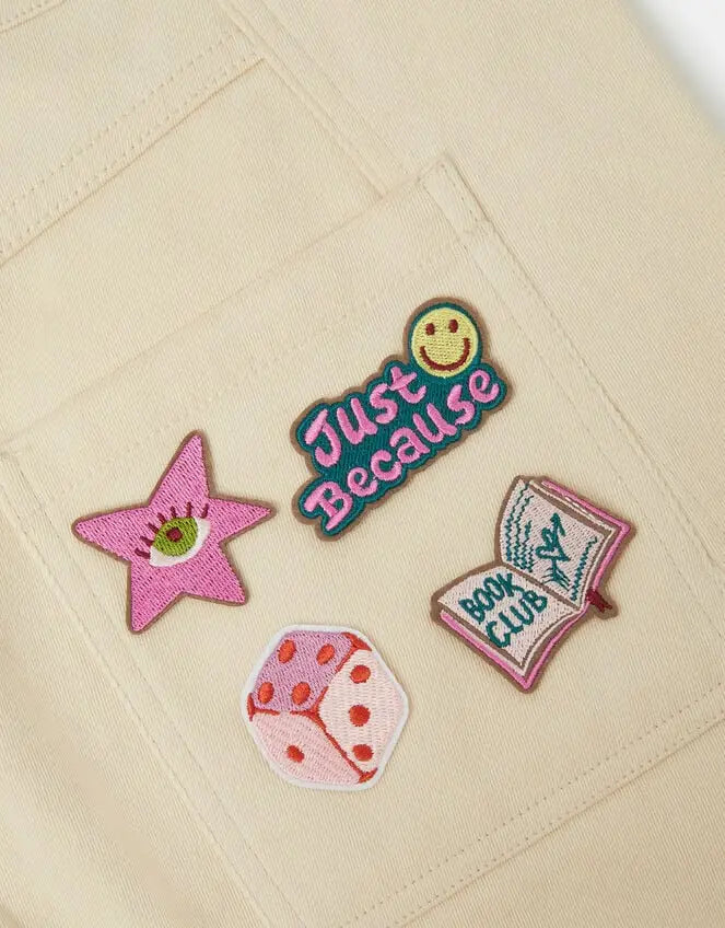 JUST BECAUSE 4 PATCHES