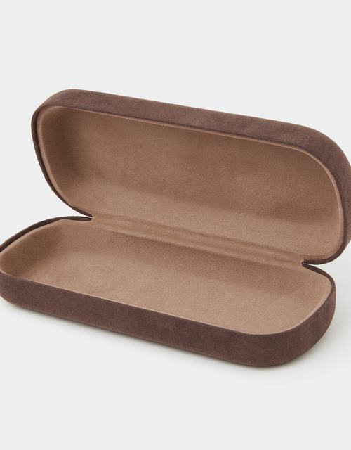 Solid Velvet Glasses Case