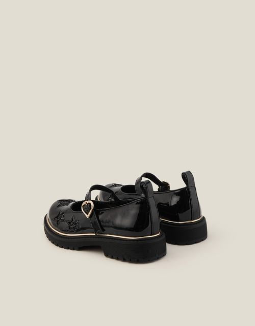 Star Parent Mary Jane Flats Black