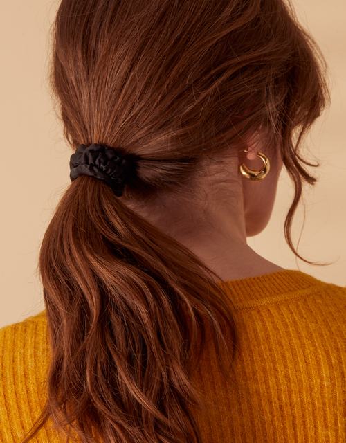 Skinny Satin Scrunchies 5 Pack