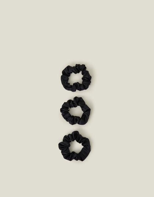 Satin Medium Scrunchies Set of Three